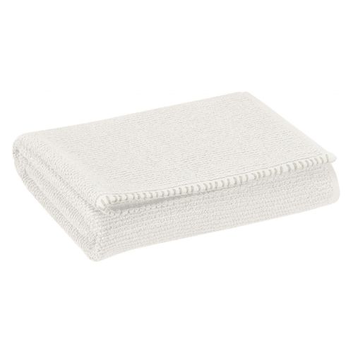 Serviette De Toilette Bora Neige 50 X 100 Cm Vivaraise