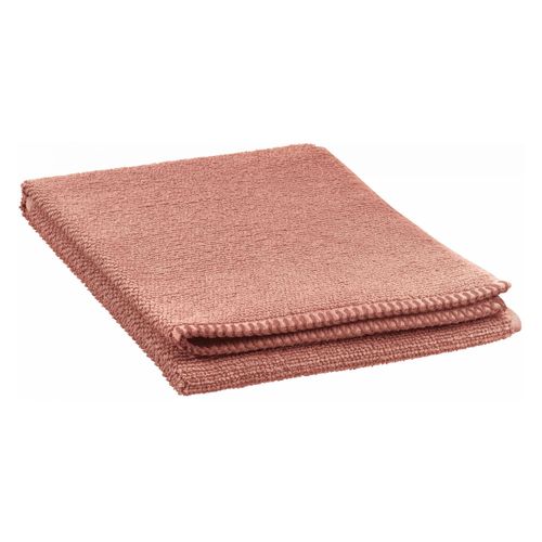 Serviette De Toilette Bora Terracotta 50 X 100 Cm Vivaraise