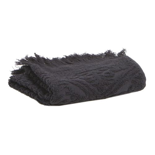 Drap De Bain Zoé Carbone 100 X 180 Cm Vivaraise