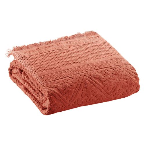 Drap De Bain Zoe Sienne 100 X 180 Cm Vivaraise