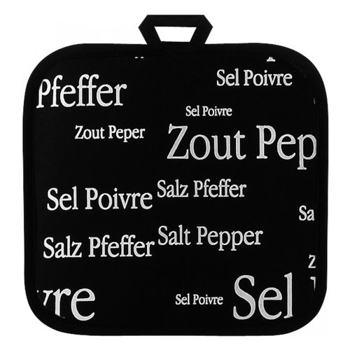 Manique Sel & Poivre Noir 20 X 20 Cm Winkler