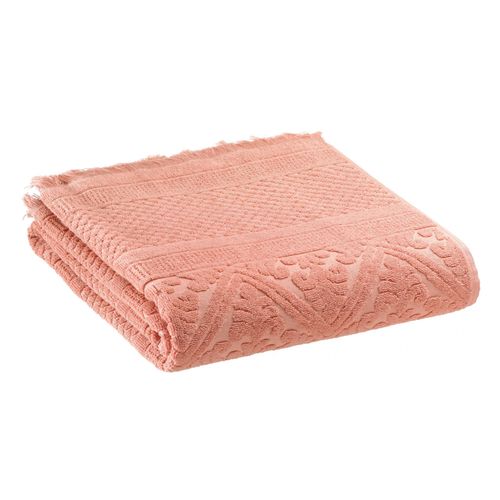 Serviette De Toilette Uni Zoe Argile 50 X 100 Cm Vivaraise