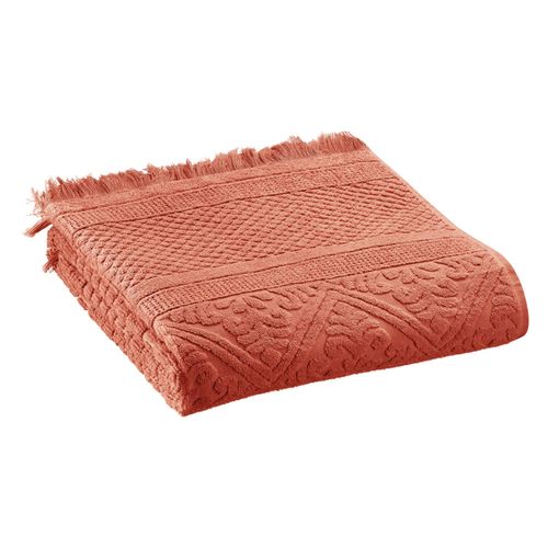 Serviette De Toilette Zoe Sienne 50 X 100 Cm Vivaraise