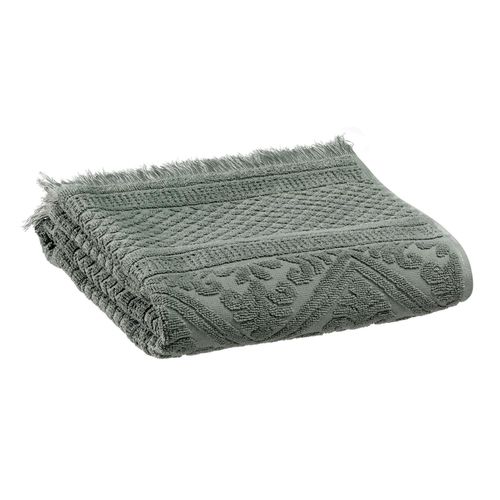 Serviette De Toilette Uni Zoe Thym 50 X 100 Cm Vivaraise