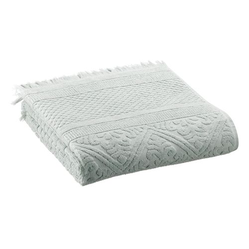 Serviette De Toilette Uni Zoé Jade 50 X 100 Cm Vivaraise