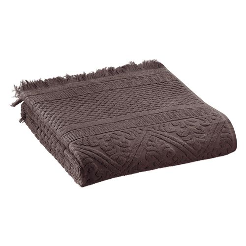 Serviette De Toilette Zoé Ebene 50 X 100 Cm Vivaraise