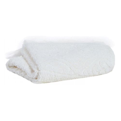 Serviette De Toilette Zoé Craie 50 X 100 Cm Vivaraise