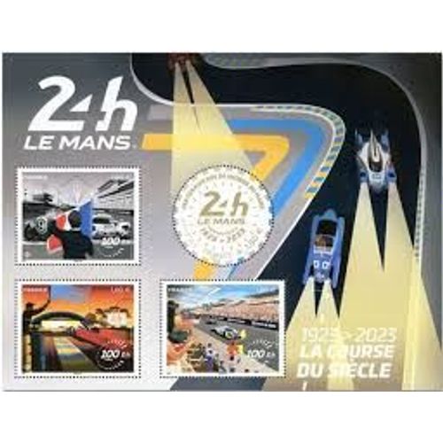 Centenaire Des 24 Heures Du Mans Feuillet 5682 Année 2023 N° 5682 5683 5684 5685 Yvert Et Tellier Luxe
