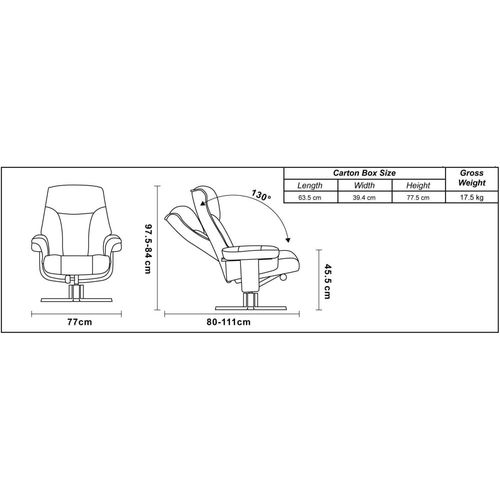 Fauteuil De Relaxation En Cuir