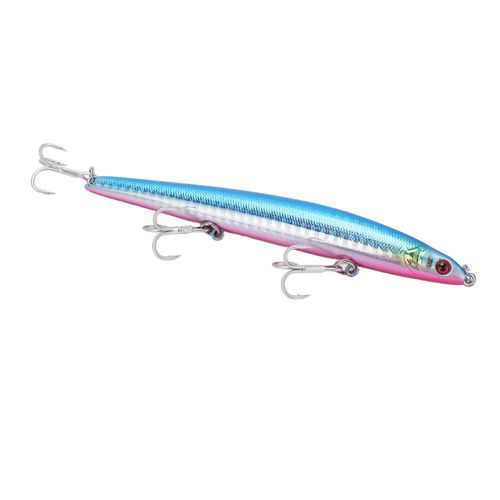 Leurre De Peche Professionnel A 3 Hamecons, Appat Dur, Appat Artificiel A Longue Portee, Pour La Peche En Mer, N¡Ã 1