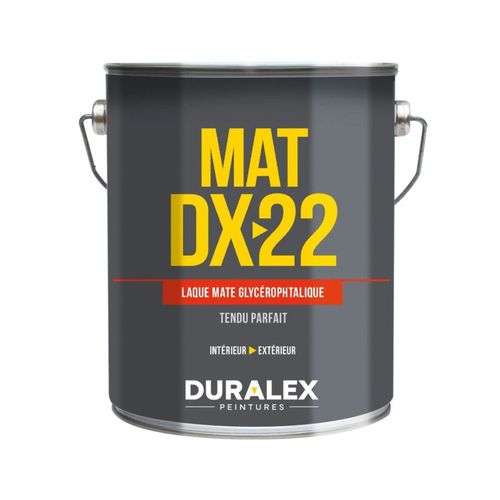 Laque Mate Glycérophtalique Dx 22 Blanc 1l Duralex 105100207