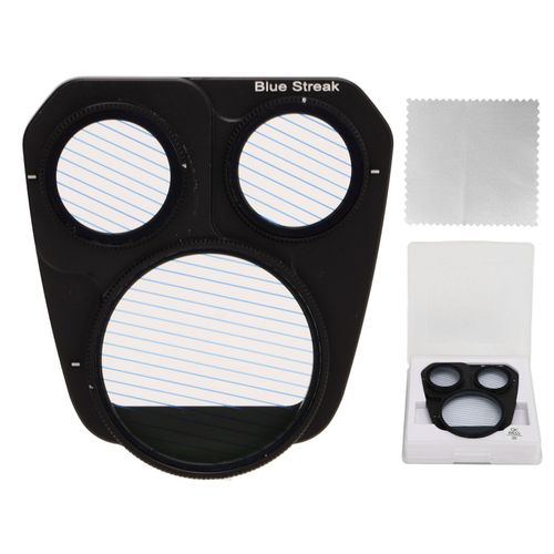 Filtre Anti-Rayures Bleues Pour Drone, Double Face, En Aluminium Aviation, Etanche, Pour Effets Speciaux, Pour Mavic 3 Pro