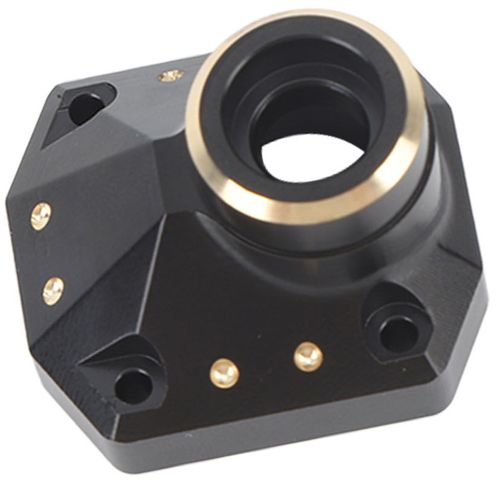 Lot de 2 caches differentiels pour voiture RC, en laiton, pour pont avant et arriere, pour essieu axial Capra 1/10