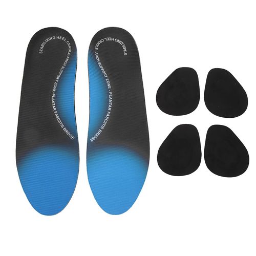 1 Paire De Semelles Orthopediques De Soutien De La Voute Plantaire, Coussinets Pour Chaussures Pour Fasciite Plantaire, Pour Adultes, Taille M