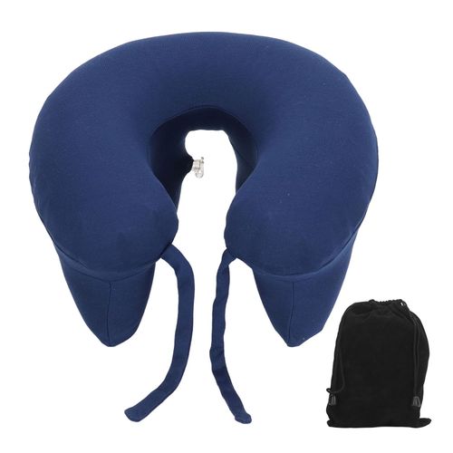 Oreiller Gonflable En Forme De U, Oreiller Cervical Gonflable Portable En Forme De U Pour Le Bureau, Le Repos, Le Sommeil Et Les Voyages 