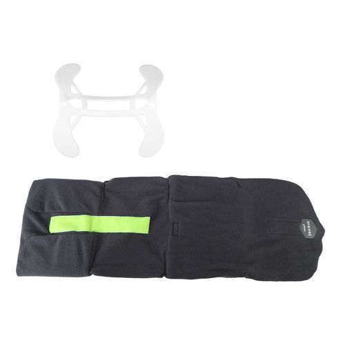 Oreiller de voyage doux, confortable et respirant, pour la sieste, ideal pour le bureau, l'avion, la voiture ou la maison, gris