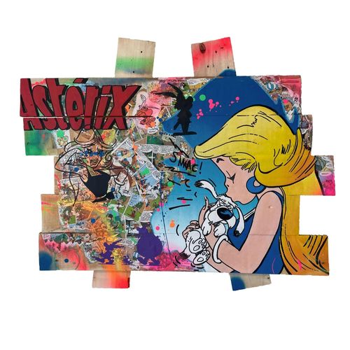 Tableau Pop Art Falbala
