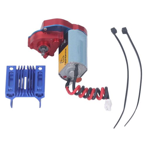 Moteur RC 180, boite de vitesses, dissipateur thermique, 51 dents, en alliage d'aluminium, pour voitures RC Axial SCX24 1/24