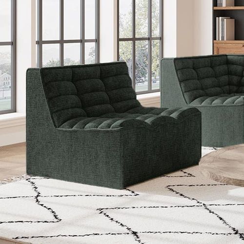 Fauteuil Modulable En Tissu Vert