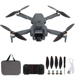 Drone Rc Quadricoptere Pliable Intelligent A Double Camera Hd Avec Moteur Sans Balais Pour La Photographie 4k, Gris Fonce