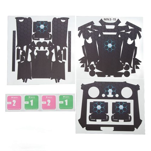 Autocollants En Pvc Impermeables Pour Drone, Telecommande, Couverture Complete, Autocollants Decoratifs Pour Mini 3 Pro Mn3 15