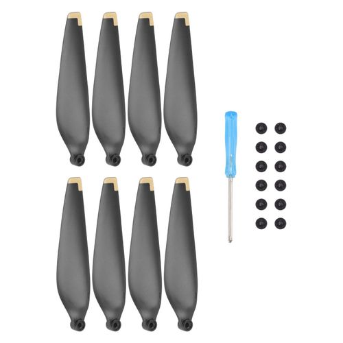 Lot de 2 paires d'helices de drone 6030, pales de rechange a faible bruit pour Mini 3 PRO Gold Edge