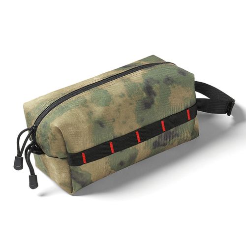 Boite a mouchoirs d'exterieur multifonctionnelle, etanche, reglable, grande capacite, portable, avec 12 trous de suspension, motif camouflage d'encre