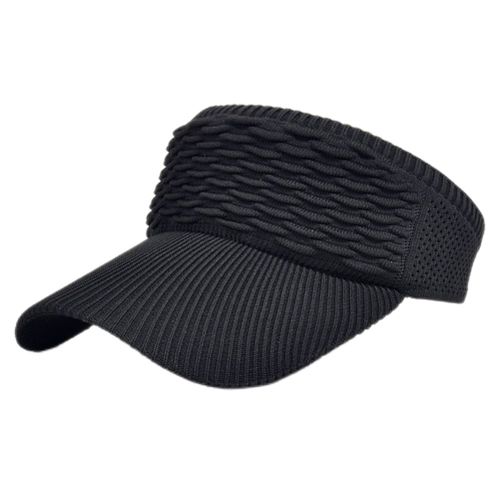 Chapeau Pare-Soleil Tricote A Large Bord Pour Femme, Chapeau De Sport Vide, Chapeau De Soleil D'ete Pour L'exterieur