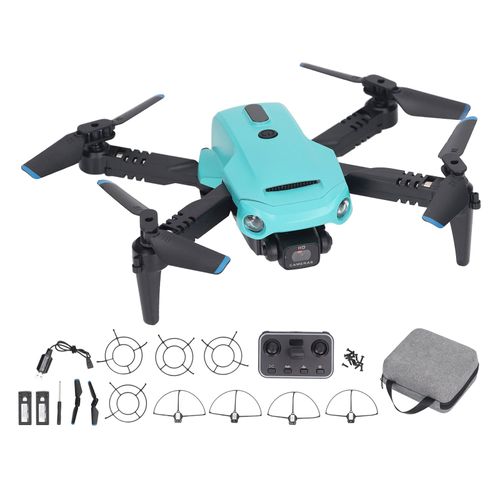Drone Avec Camera Hd 6 Axes, Telecommande 2,4 Ghz, Pliable, Mode Sans Tete, Pour La Photographie En Exterieur, 2 Batteries