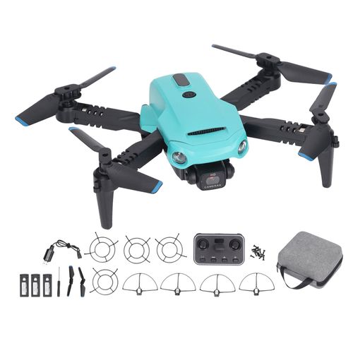 Drone avec camera HD 6 axes, telecommande 2,4 GHz, pliable, mode sans tete, pour la photographie en exterieur, 3 batteries