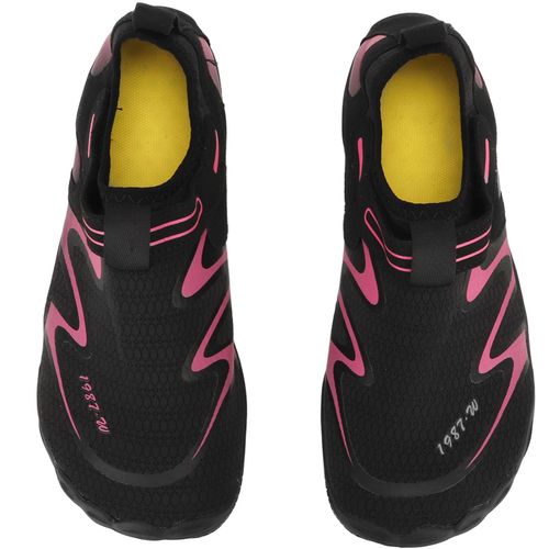 Chaussures De Plage, Chaussures De Pataugeoire, Chaussures De Sports Nautiques, Chaussures De Ruisseau Antiderapantes, Chaussures De Randonnee En Plein Air A Sechage Rapide Pour Femmes, Rose Rouge, Taille 39