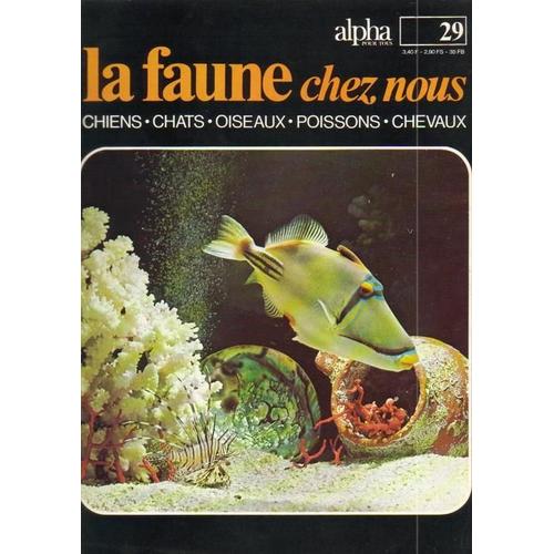 La Faune Chez Nous  N° 29 : Chiens, Chats, Oiseaux, Poissons, Chevaux