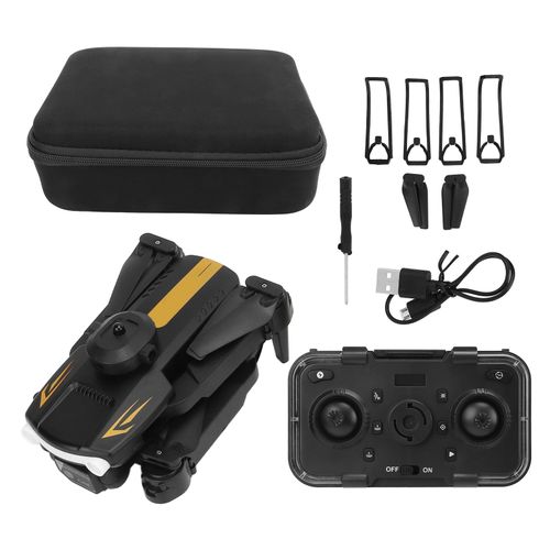 Drone En Plastique 4k Haute Definition, Double Objectif De Camera, Flux Optique, Positionnement, Evite Les Obstacles, Uav Pour 14 Ci-Dessus, Noir, Triple Batterie-Qhfen