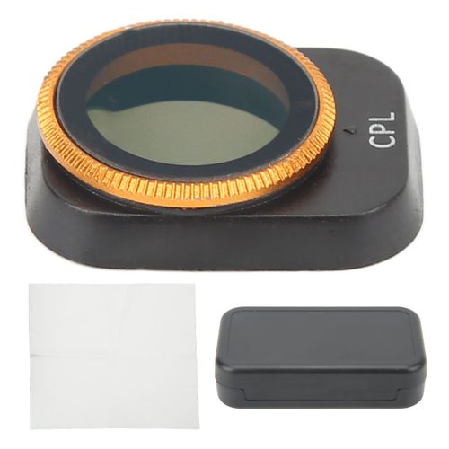 Kit De Remplacement De Protection Optique Pour Filtre D'objectif Pour Drone Dji Mini 3 Pro Cpl, Accessoires Noirs-Qhfen