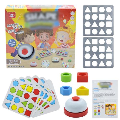 Puzzles en bois de formes geometriques, tri des couleurs, jeu de correspondance, jouet educatif et de developpement precoce pour enfants, garcons et filles