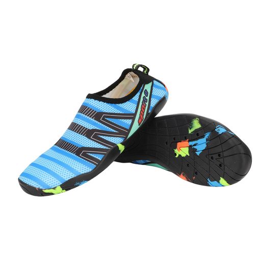 Chaussures De Pataugeoire Pour Hommes, Sechage Rapide, Resistantes A L'usure, Pour Le Camping, La Randonnee, Le Rafting Et La Planche A Voile, Bleues, Pointure 41