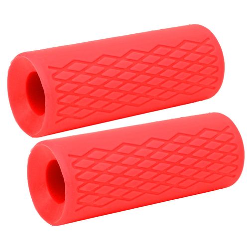 1 Paire De Poignees En Silicone Pour Barre D'halteres, Adaptateur Pour Equipement De Protection Sportive