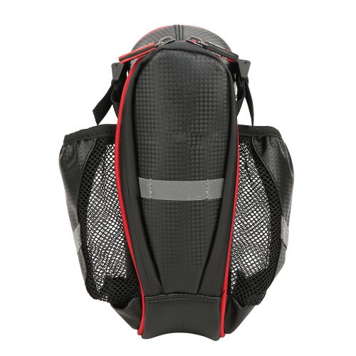 Sacoche De Selle De Velo Wheel Up, Ensemble De Bouteilles D'eau, Accessoires De Cyclisme Pour Velo De Montagne Pliable, Noir Et Rouge
