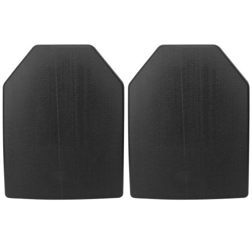 Gilet De Protection De Poitrine Leger Et Portable En Caoutchouc, 2 Pieces, Plaque De Protection, Planche Tactique, Accessoire Pour Gilet, Noir