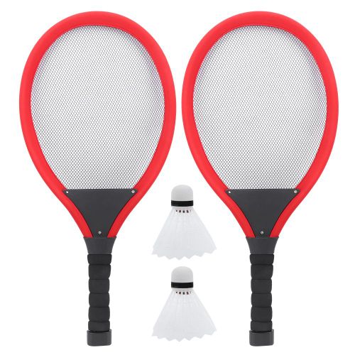 Ensemble De Raquettes De Badminton A Led, Jouet De Divertissement Familial Lumineux Pour L'exterieur Avec Balle