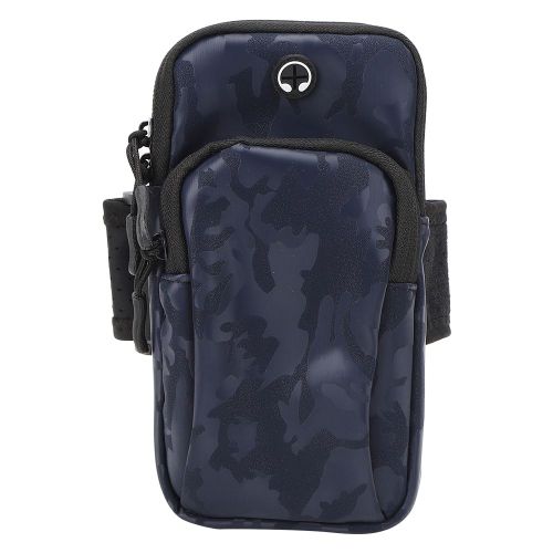 Brassard De Sport Etanche, Universel, Support De Telephone Pour Ios Et Huawei, Motif Arc-En-Ciel, Camouflage Noir