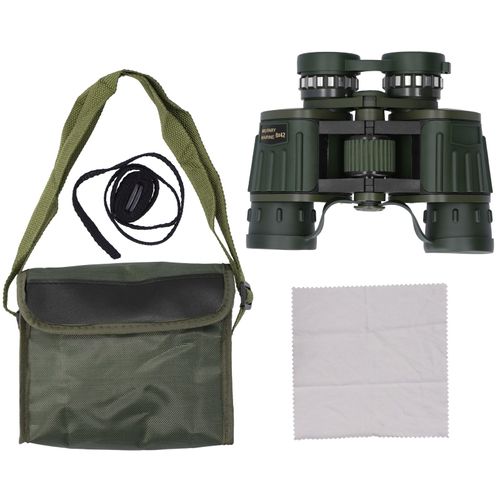 Jumelles de vision nocturne a faible luminosite, etanches et resistantes a la moisissure, produit d'exterieur, vert armee DF-8X42