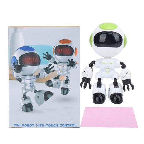Mini Robot Intelligent Parlant Pour Enfant R8, Jouet Interactif A Commande Tactile