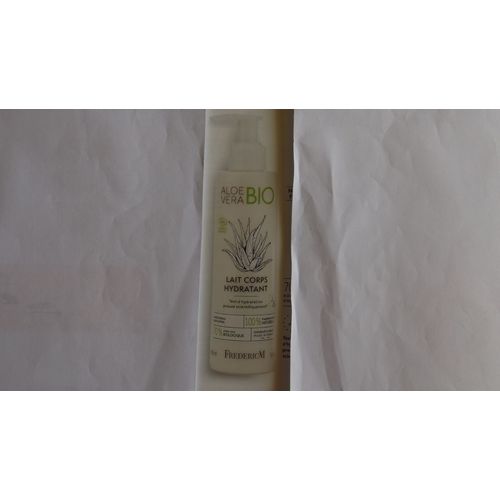 Lait Corps Hydratant À L'Aloe Vera Bio 