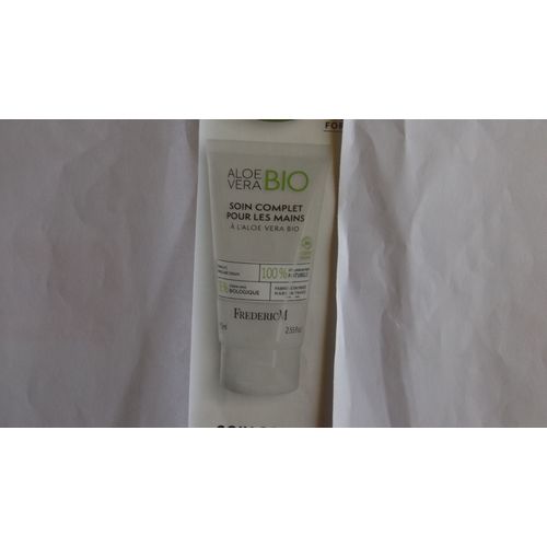 Soin Complet Pour Les Mains À L'Aloe Vera Bio 