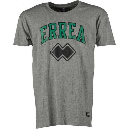 Errea Republic T-Shirt  Gris / Vert / Noir