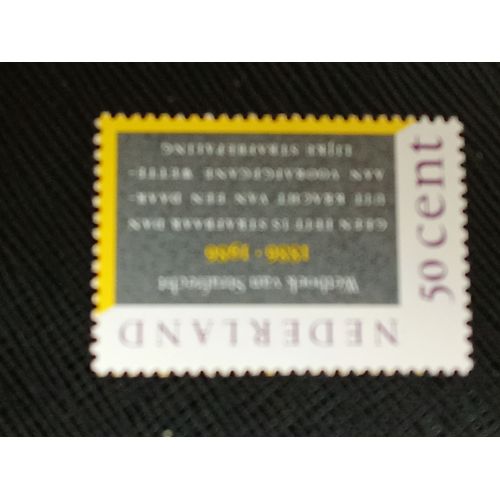 Timbre Pays Bas Y T 1255 100 Ans De Code Criminel - 1986 (030709 )