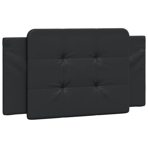 Vidaxl Coussin De Tête De Lit Noir 100 Cm Similicuir