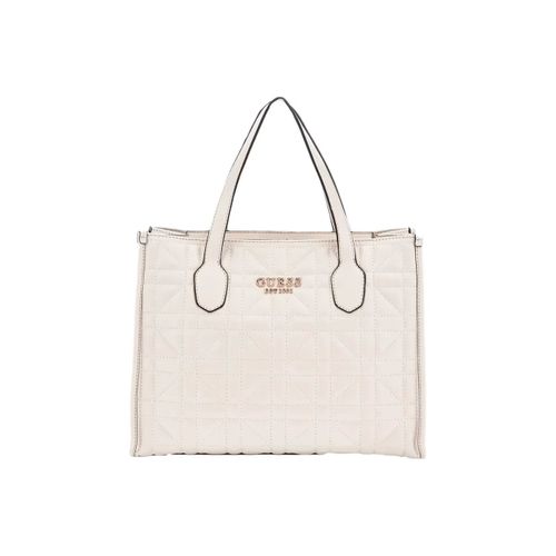 Sac a main Guess Ref 64382 STO Ecru 34*26*13 cm