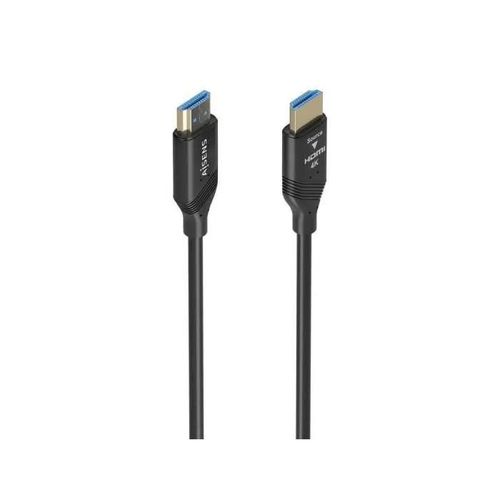 Cable HDMI 2.0 AISENS A148-0929 15m Fibra Óptica+Cobre 18Gbps 4K@60Hz HDR10 3D ARC